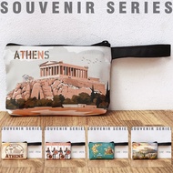 Athens Greece Souvenir Pouch Athena Greek Series Wallet