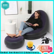 Inflatable Air Sofa Lazy Sofa Leisure Seat Stool Sofa Footrest Footstool