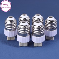 STRO 1/6Pcs E27 To G9 Lamp Converter Bulb Adapter Lamp Holder Converter White Conversion Screw Head 