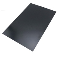 Abs Plastic Sheet Black A4 x Size 0.4mm Thick Multi-Purpose Rough Surface