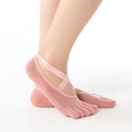 Kaos Kaki Yoga / Barre / Ballet / Pilates / Senam / Gym / Anti Slip Socks Lima Jari