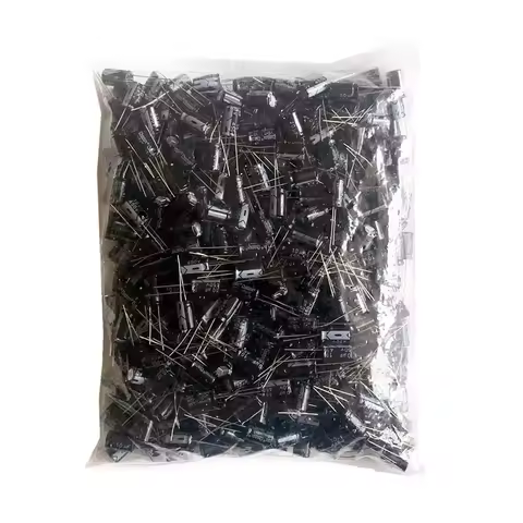20-1000pcs 50V 35V 25V 16V 10V Electrolytic Capacitor 0.1UF 1UF 4.7UF 10UF 22UF 47UF 100UF 220UF 470