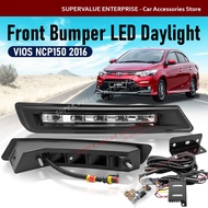 Vios NCP150 2016 Bumper LED Daylight Front Lamp Daylight Sport Light LED