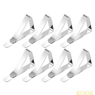 KOOK 8Pcs Tablecloth Clip Easy to Use for Homes Kitchen Restaurant