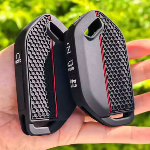 Key Case For Kia Ev9 K3 K5 Carnival Picanto GT Line Sorento MQ4 KA4 Silicone Key Holder Cover Keyles