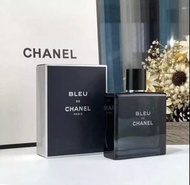 五折大酬賓！全新正品CHANEL 香奈兒蔚藍男士EDT淡香水100ml /濃香100ML