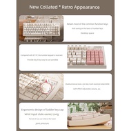 wireless keyboard keyboard wireless Forwarder V97 Bluetooth Keyboard Dual Mode Girl Wireless