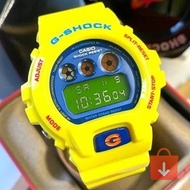 GSHOCK ELECTRIC YELLOW SHOCKING COLOUR TRENDING DW6900 NB7/PL9 DIGITAL MEN WATCHES