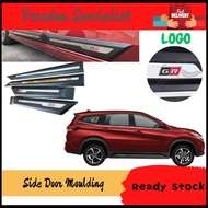 Perodua Aruz / Toyota Rush Side Door Moulding Cladding Moulding Trim Guard Body Moulding With GR Wor