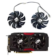 Suitable for Radeon Red Dragon AX RX 480 470 580 graphics card 85MM 4PIN GA91S2U GA91B2U GPU replace