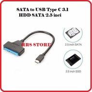 SATA to USB Type C 3.1 7+15 Pin Sata HDD SSD Adapter - YW-4072 Cable Length: 13.5 cm connect 2.5 inc