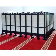 ORIGINAL PARTITION KAYU BERCORAK EXCLUSIVE|PEMBAHAGI RUANG|KAYU ORIGINAL WOOD SCREEN BEST PRICE