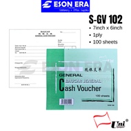 Uni General Cash Voucher S-GV102 Baucar Jeneral 100's