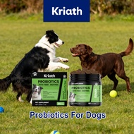 200g Pet Probiotics for Dogs, Digestive Enzymes Promotes Gut Health, Fiber for Regularity, Prebiotic