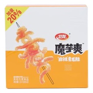 卫龙 - [原盒]魔芋爽素毛肚麻辣味 加量盒裝18g*20包[內地版-平行進口]