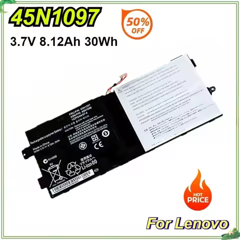 45N1096 45N1097 1ICP5/44/97-4 Laptop Battery for Lenovo ThinkPad Tablet 2 Battery 3.7V 8.12Ah 30Wh N