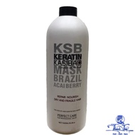 KASIBAO KSB BRAZIL ACAI BERRY Hydrolyzed KERATIN Steamer restores severely damaged hair 1000ml - NK