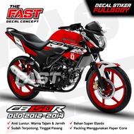 TERBARU Decal Sticker Full Body CB150R Old 2012-2014 - Stiker Decal CB 150R V1 Dekal Stiker lis CB 1