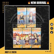 <設面交/寄運> 26年7月新貨！全新未開封 亞版/行版/日版 Banpresto WCF 紅髮海賊團 vs 巴托羅米奧 (全5款) 海賊王 One Piece 組立式景品