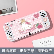 Cute Hello Kitty Nintendo Switch Case Cute Nintendo Switch Oled Protective Soft Shell Joy-con Cover For NS Accessories