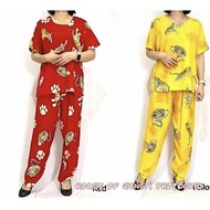 EMBODY RAYON NIGHTWEAR - YEONG GY LIMITED EDITION LONG Baju Tidur Perempuan Pyjamas Women Sleepwear 