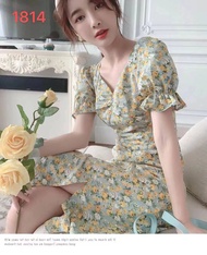 korean new sexy trendy semi Filipiniana dress with slit for women in summer #dress