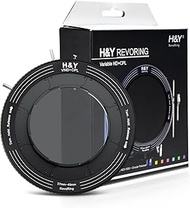 H&Y ND Filter 37 39 40.5 43 46 49mm Variable ND Filter 3 in 1 Camera Lens Filter VND3-1000 1.5-10 St