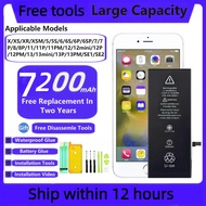 Original High Capacity Battery For iPhone 6 6s 6plus 6s Plus 7 7 8 8 x XR XS Max 11 11 pro 11 proMax