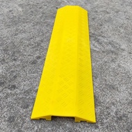 Threshold Slope Board Ramp mat Wheelchair Slope Board Step Mat Trunking Deceleration Zone Rubber Cable-Protecting SlotPVCIndoor Outdoor Ground Trunking Protective Line Cable Crimp Terminal mfai