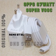 CHARGER 67W OPPO RENO 8T 5G SUPER VOOC ORIGINAL 100% USB TYPE C CHARGER ORIGINAL 67 WATT