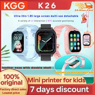 【Upgrade dual strap】K26 4G Smart Watch Kids GPS WIFI Video Call Dual strap SOS Child Smartwatch Camera Monitor Tracker Location Phone Watch Boys Girls Gifts