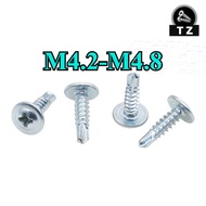 self tapping hardiflex screw | pan head self-tapping screw M4.2-M4.8【TZean】