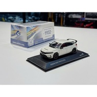 HONDA CIVIC TYPE R FL5 WHITE MODEL CAR,1/43 SOLIDO SCALE