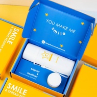 COMBO KITS - BRIGHT FUTURE TEETH WHITENING KIT - YELLOW (REGULAR) + TWINKLE REMINERALIZING TOOTHPAST
