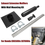 For Honda EU6500is EU7000is Universal Firman Generator Exhaust Extension Pipe 2 inch Motorcycle Exha