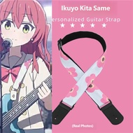 Bocchi the Rock Guitar Strap Fits Guitar&Bass Anime Cosplay Accessory Bocchi,Ryo,Ikuyo,Nijika #2