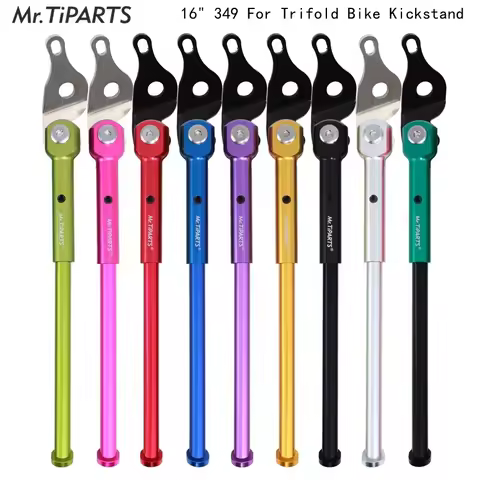 Mr.Tiparts Aluminum Alloy 16 Inch Kickstand for Brompton Bike C Line A Line trifold bike aceoffix bi
