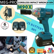 ''MEG-PRO'' CORDLESS IMPACT WRENCH -88V -M90X