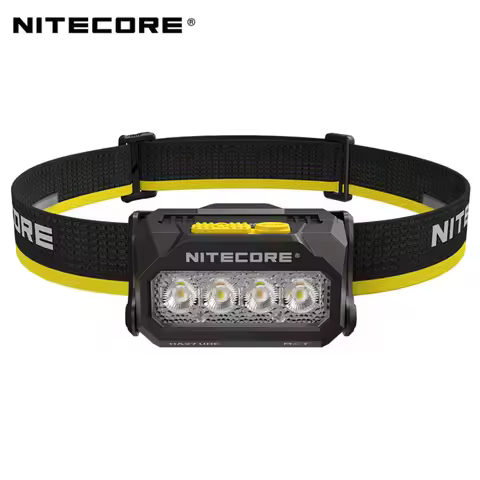 NITECORE HA27 UHE Modular AAA Headlamp 3 Color Temperatures 800 Lumens Led Headlight with HLB1500 Ba