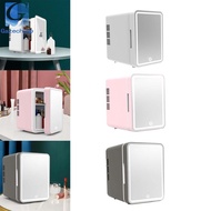 [Gazechimp] Mini Fridge Portable Small Fridge 4L for Skincare Multipurpose Mini Refrigerator Mini Pe