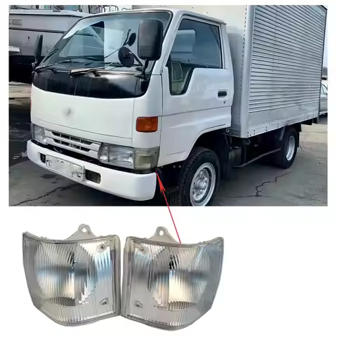 A Pair Car Front Corner Lamp Turn Signal For Toyota Dyna ToyoAce Hiace Bu102 LY101 1994 to 1998