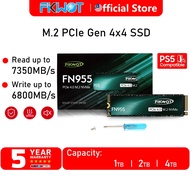 Fikwot FN955 SSD M.2 2280 PCIe Gen4 x4 NVMe 1.4 Internal Solid State Drive - 1TB 2TB 4TB Speeds up t