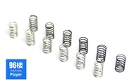 IMI Tamiya MINI 4WD Spring SET (4black + 4Silver) Soft + Hard Imitation Tune Up Parts