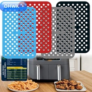 OHWK Air Fryer Mat Nonstick Rectangle Soft For Ninja DZ201 Foodi for Ninja Foodi DZ201