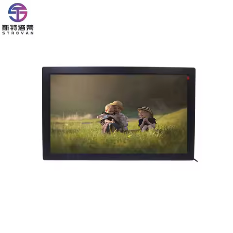 21.5 Inch Lcd Screen Wall Mount Digital Photo Picture Frames Large TV Advertising Screen