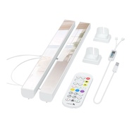 2PC LED Light RGB Room Decor Abyss Lamp Bluetooth Ambient Night Light Desktop Mood Lighting for TV P