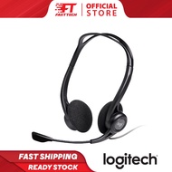 LOGITECH H340 H370 USB Headset with Digital Quality Sound, Noise Canceling Mic & Adjustable Headband