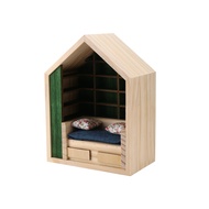 Relief Anxiety Bookshelf Without Book Miniature Wooden Bookshelf Ornament Stress Reliever Shake Away