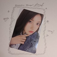 (Mizu's!) Girl group official genuine photocard