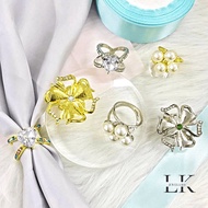 Ring brooch tudung mutiara Muslimah Cincin Tudung Scarf Buckle Tudung Ring Tudung Bawal Ring Tudung 